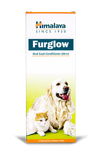 Himalaya Furglow Liquid (Skin & Coat) 200ml For Dogs & Cats