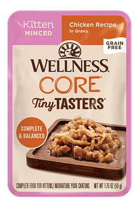 Wellness Core Tiny Tasters Kitten Minced Chicken Wet Cat Food