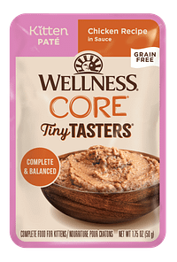 Wellness Core Tiny Tasters Kitten Pate Chicken Wet Cat Food