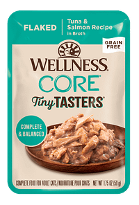 Wellness Core Tiny Tasters Flaked Tuna&Salmon Wet Cat Food