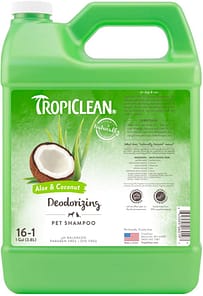 TropiClean Aloe & Coconut Shampoo (Deodorizing)