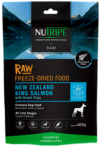 Nutripe Raw Freeze-Dried Food 3D NZ King Salmon