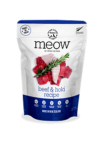 MEOW Air Dried Beef & Hoki Cat Treat 100g