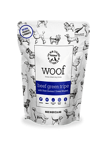 WOOF Freeze Dried Beef Green Tripe Dog Treat