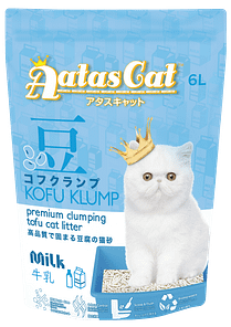 Aatas Cat Kofu Klump Tofu Cat Litter Milk 6L