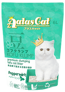 Aatas Cat Kofu Klump Tofu Cat Litter Peppermint 6L