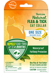 TropiClean Natural Flea & Tick Cat Collar