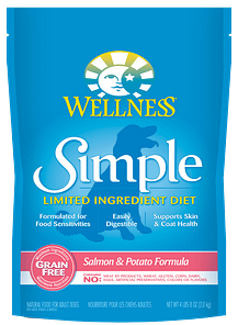 Wellness Simple Grain-Free Salmon & Potato Formula for Dog