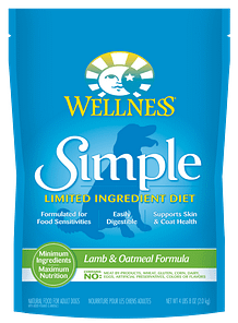 Wellness Simple Grain-Free Lamb & Oatmeal Formula for Dog