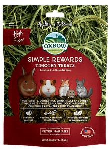 Oxbow Simple Rewards Timothy Treats for Small Animals