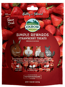 Oxbow Simple Rewards Strawberry Treats for Small Animals