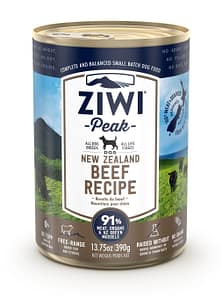 ZIWI Peak Beef Canned Dog Food 390G