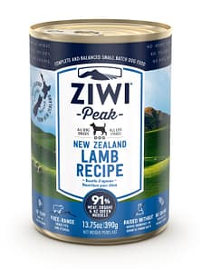 ZIWI Peak Lamb Canned Dog Food 390G