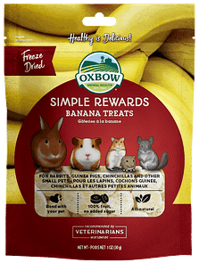 Oxbow Simple Rewards Banana Treats for Small Animals