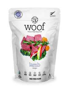 WOOF Freeze Dried Raw Lamb Dog Food 1.2kg