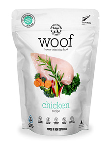 WOOF Freeze Dried Raw Chicken Dog Food 1.2kg