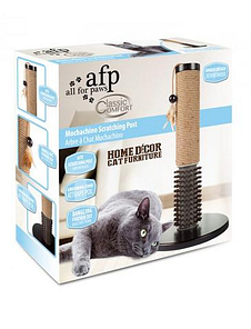 AFP Classic Comfort Mochachino Scratching Post with Rubber Bristles