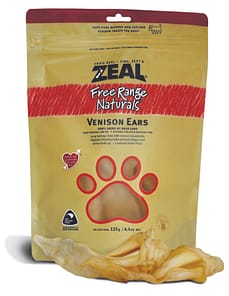 Zeal Free Range Naturals Venison Ears for Dog