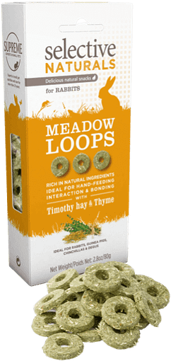 Supreme Meadow Loops with Timothy Hay & Thyme 80g