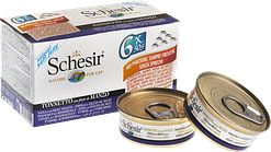 Schesir Cat Multipack in Jelly Tuna with Beef Fillets Wet Cat Food