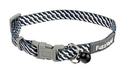 FuzzYard Cat Collar - Tabbytooth Black/White