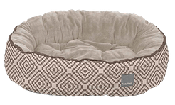 FuzzYard Pet Bed Malta Mocha Reversible