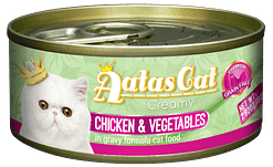 Aatas Cat Creamy Chicken & Vegetables in Gravy 80g