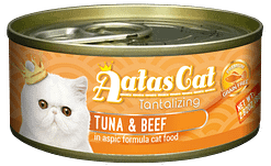 Aatas Cat Tantalizing Tuna & Beef in Aspic 80g