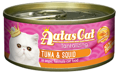 Aatas Cat Tantalizing Tuna & Squid in Aspic 80g