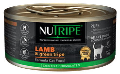 Nutripe Pure Lamb Green Tripe Wet Cat Food