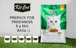 Kit Cat Premium Cat Food Fillet 'O' Flakes