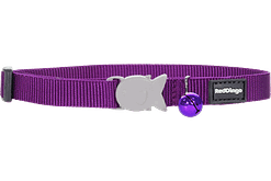 Red Dingo Cat Classic Collar - Purple