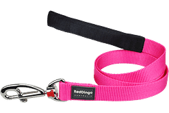 Red Dingo Fixed Classic Lead - Hot Pink