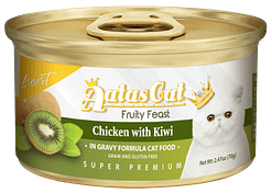 Aatas Cat Finest Fruity Feast Chicken with Kiwi in Gravy 70g