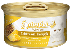 Aatas Cat Finest Fruity Feast Chicken with Pineapple in Gravy 70g