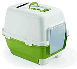 Stefanplast Cathy Clever & Smart Cat Litter Box Green