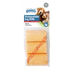 Pawise Biodegradable Poop Bag Refills (10 Sheets x 3 Rolls)