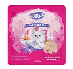 Moochie Tuna & Salmon Fairy Purée Cat Treats