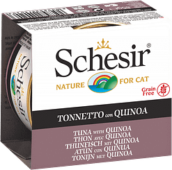 Schesir Cat Can in Jelly Tuna with Quinoa Wet Cat Food 85g