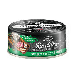 Absolute Holistic Rawstew Tuna & Shell Fish 80g