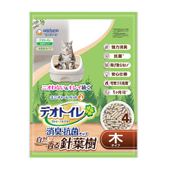 Unicharm Pet Deo-Toilet RF.Wood Pellets 4L