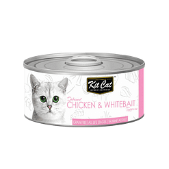 Kit Cat Deboned Chicken & Whitebait Toppers 80g