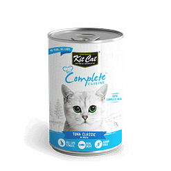 Kit Cat Complete Cuisine Canned Wet Cat Food (Tuna Classic in Broth)