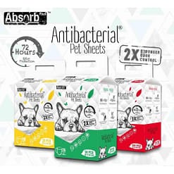 Absorb Plus Antibacterial Pet Sheets