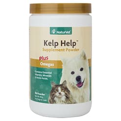 NaturVet Kelp Help Supplement Powder Plus Omegas For Dog & Cat 1lb