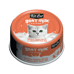 Kit Cat Goat Milk Gourmet Chicken & Salmon 70g