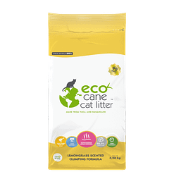 Eco Cane Cat Litter Lemongrass Scented