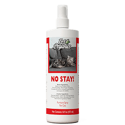 NaturVet Pet Organics No Stay! Furniture Spray for Cats 16oz