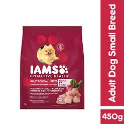 IAMS Dog Food Dry Food Adult Small Breed 450g