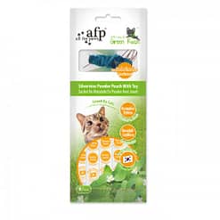 AFP Green Rush Silvervine Powder Pouch with Cat Toy